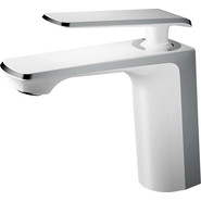 Смеситель для раковины Haiba HB10548-8, белый/хром - фото 