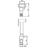 Гигиенический душ Haiba HB5501 без смесителя (на 1 воду) - фото 2