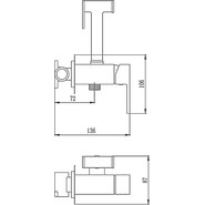 Набор для гигиенического душа Haiba HB5511 - фото 2