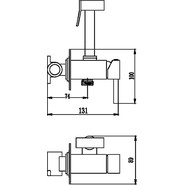 Набор для гигиенического душа Haiba HB5512 - фото 6