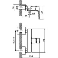 Набор для гигиенического душа Haiba HB55176 - фото 2