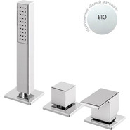 Смеситель для ванны Cezares PORTA-BVDM3-BIO, белый, Цвет производителя: белый - фото 