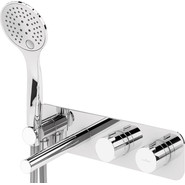 Смеситель для ванны с термостатом Cezares Articoli Vari CZR-B-VDM1-T-01 - фото 