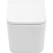 Унитаз подвесной Aquanet Rimless Tavr-W BL-103N-WHT 211920 с тонкой крышкой микролифт, Цвет производителя: белый - фото 2