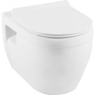 Унитаз подвесной Aquanet Rimless Glide-W CL-11042 210772 с тонкой крышкой микролифт - фото 