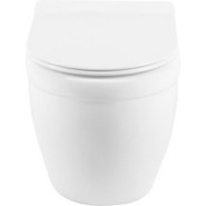 Унитаз подвесной Aquanet Rimless Glide-W CL-11042 210772 с тонкой крышкой микролифт - фото 2