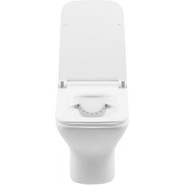 Унитаз подвесной Aquanet Rimless Cube-W CL-12248D 210761 с тонкой крышкой микролифт - фото 4