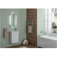 Зеркало Aquanet Нота 45 см 159094, алюминий - фото 3