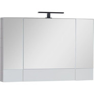 Зеркало-шкаф Aquanet Нота 100 см 165372, белый - фото 2