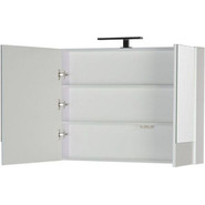 Зеркало-шкаф Aquanet Нота 90 см 165371, белый - фото 2