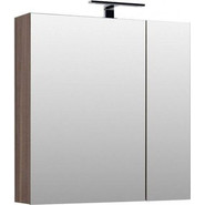 Зеркало-шкаф Aquanet Нью-Йорк 85 см 203954, орех - фото 