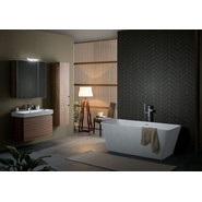 Зеркало-шкаф Aquanet Нью-Йорк 85 см 203954, орех - фото 4