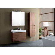 Зеркало-шкаф Aquanet Нью-Йорк 85 см 203954, орех - фото 5