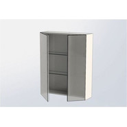 Зеркало-шкаф Aquanet Йорк 70 см 202088, белый - фото 4