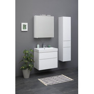 Пенал подвесной Aquanet Бруклин 35 см 203966, белый - фото 4