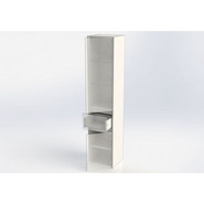 Пенал подвесной Aquanet Бруклин 35 см 203966, белый - фото 6