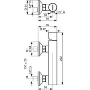 Смеситель для душа Emmevi Ade CR78002LA - фото 2