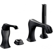 Смеситель для ванны Emmevi Ares NEO76120, черный - фото 