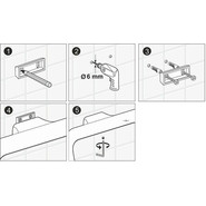 Мыльница WasserKraft Wiese Glan K-5129, цвет чёрный - фото 5