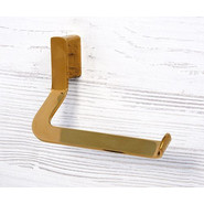 Держатель для туалетной бумаги WasserKraft Sauer K-7996, цвет золото - фото 2