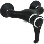 Смеситель для душа Emmevi Tiffany NC6002, черный/хром - фото 