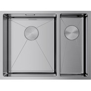 Кухонная мойка Omoikiri Taki 58-2-U/IF IN-L (4993768) 1,2 мм, нержавеющая сталь, Цвет производителя: нержавеющая сталь - фото 