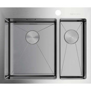 Кухонная мойка Omoikiri Akisame 60-2 IN-L (4993775) 1,2 мм, нержавеющая сталь - фото 