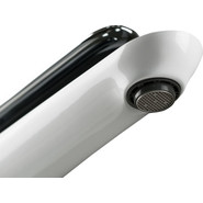 Смеситель для раковины высокий Lemark Melange LM4909CW, хром/белый - фото 4