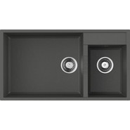 Кухонная мойка Omoikiri Tedori 85-2-U PL 4993947, платина, Цвет производителя: платина - фото 