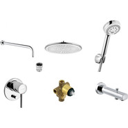 Душевая система для ванны Kludi Bozz 386310576 - фото 