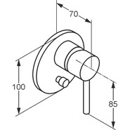 Душевая система для ванны Kludi Bozz 386310576 - фото 3