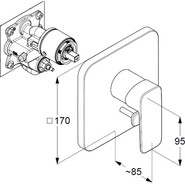 Душевая система для душа Kludi Pure&Style 406300575 - фото 3