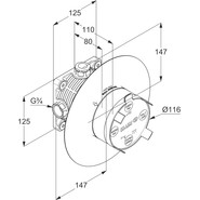 Душевая система для душа Kludi Pure&Style 406300575 - фото 5
