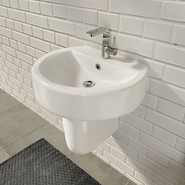 Умывальник Sanita Luxe BEST 55 см WB.PD/Best/55-C/WHT.G/S1 - фото 4