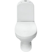 Унитаз-компакт Sanita Luxe Classic Luxe WC.CC/Classic/2-TM/WHT.G/S1 с крышкой микролифт - фото 5
