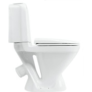 Унитаз-компакт Sanita Luxe Classic Luxe WC.CC/Classic/2-TM/WHT.G/S1 с крышкой микролифт - фото 