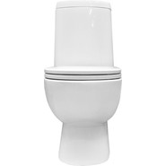 Унитаз-компакт Sanita Luxe Fest WC.CC/Fest/2-DM/WHT.G/S1 с крышкой микролифт - фото 6