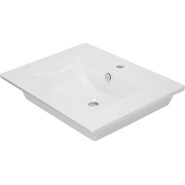 Раковина врезная Sanita Luxe QUADRO 60 см WB.FN/Quadro/60-C/WHT.G/S1 - фото 