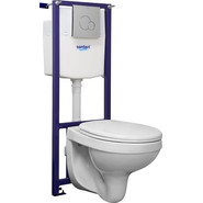 Инсталляция с подвесным унитазом Santeri Альфа 1.3816.4.S00.00B.0 - фото 