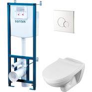 Инсталляция с подвесным унитазом Santek Бореаль 1.WH50.1.544 - фото 