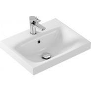 Тумба подвесная с раковиной Cersanit Moduo 50 см 64139, белый - фото 2