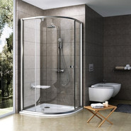 Душевое ограждение Ravak Pivot PSKK3 100x100 см 376AAU00Z1 сатин/прозрачное - фото 