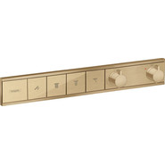 Смеситель для душа с термостатом Hansgrohe RainSelect 15382140, бронза - фото 