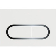 Кнопка смыва Ravak Chrome X01455, белый - фото 