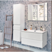 Пенал подвесной Jacob Delafon Madeleine 35 см L EB2069G-J5, белый глянцевый - фото 3