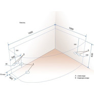 Ванна акриловая Тритон Николь L 160x100x63 см с каркасом - фото 6