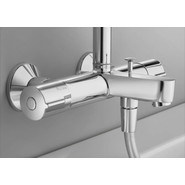 Душевая стойка с термостатом Jacob Delafon July E78192-CP - фото 3