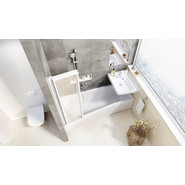 Шторка для ванны Ravak Supernova VS3 130 см 795V0100ZG белый/матовое - фото 3