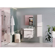 Тумба подвесная с раковиной Акватон Скай 50 см 1A2380K1SY010 - фото 5