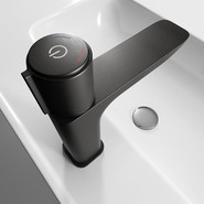 Смеситель для раковины Iddis Slide SLIGMBTi01, графит - фото 6